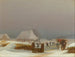 Winterlandschap van Funen - Wilhelm Bendz — weergave van het kunstwerk