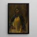 A Beggar - Wilhelm Busch — framed artwork on a wall