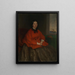 Portret van Ida Baronne von Kettner née Baronne von Fischer - Wilhelm Füssli — ingelijst kunstwerk aan de muur