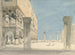 van het uitzicht op de Piazzetta van San Marco in Venetië - Wilhelm Gail — weergave van het kunstwerk