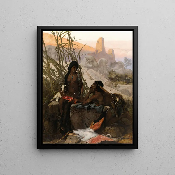 Wilhelm Gentz - Nubian Hunters.webp