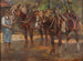 Paardentram - Wilhelm Hähnel — weergave van het kunstwerk