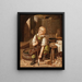 Le petit artisan - Wilhelm Kiesewetter — ingelijst kunstwerk aan de muur