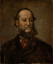 Portret van de dierenportrettist Josef Wolf - Wilhelm Kümpel — weergave van het kunstwerk