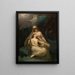 Winter Painting - Wilhelm Kray — framed artwork on a wall
