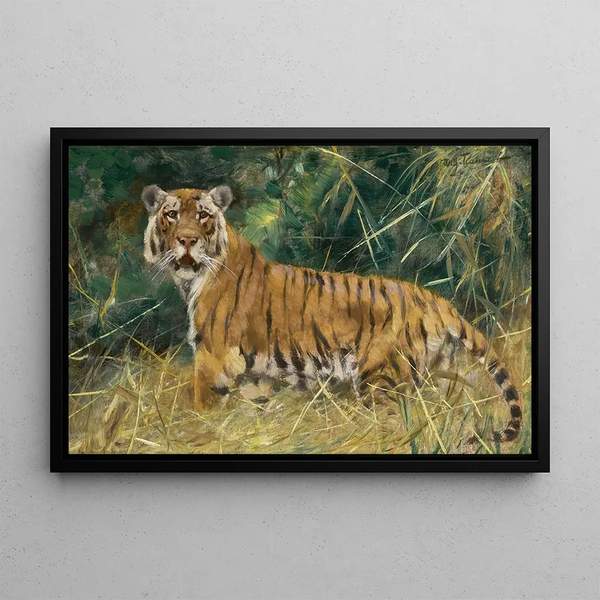 Wilhelm Kuhnert - Tiger on the Alert.webp