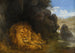 van Twee leeuwen in een grot - Wilhelm Kuhnert — weergave van het kunstwerk