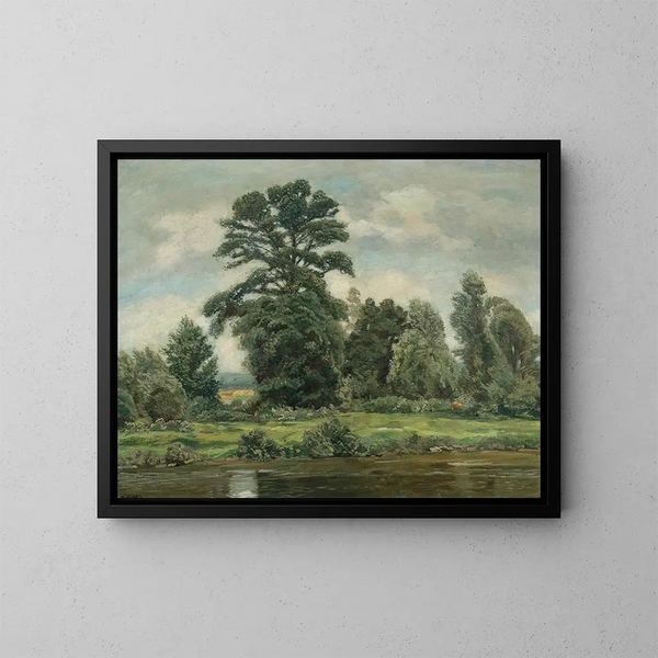 Landschap van moeras - Wilhelm Legler — ingelijst kunstwerk aan de muur
