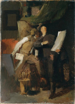 Wilhelm Leibl - Die Kritiker.webp