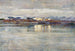 Sfeer van de winter aan het Zürichmeer - Wilhelm Ludwig Lehmann — weergave van het kunstwerk