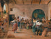 Dansen in een Osteria - Wilhelm Marstrand — weergave van het kunstwerk