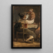L'amour paternel - Wilhelm Marstrand — ingelijst kunstwerk aan de muur