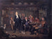 Erasmus Montanus, acte III, scène 3 - Wilhelm Marstrand — weergave van het kunstwerk