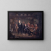 Erasmus Montanus, acte III, scène 3 - Wilhelm Marstrand — ingelijst kunstwerk aan de muur