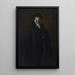 De schilder Constantin Hansen - Wilhelm Marstrand — ingelijst kunstwerk aan de muur