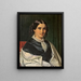 portret van mevrouw Vilhelmine Heise née Hage 1838-1912 - Wilhelm Marstrand — ingelijst kunstwerk aan de muur