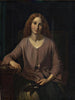 Vrouwelijke Venetiaanse in de toiletten - Wilhelm Marstrand — weergave van het kunstwerk