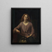 Vrouwelijke Venetiaanse in de toiletten - Wilhelm Marstrand — ingelijst kunstwerk aan de muur