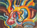 Composition astrale XVI - Wilhelm Morgner — weergave van het kunstwerk