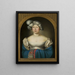 Portret van Louise, koningin van Pruisen - Wilhelm Ternite — ingelijst kunstwerk aan de muur