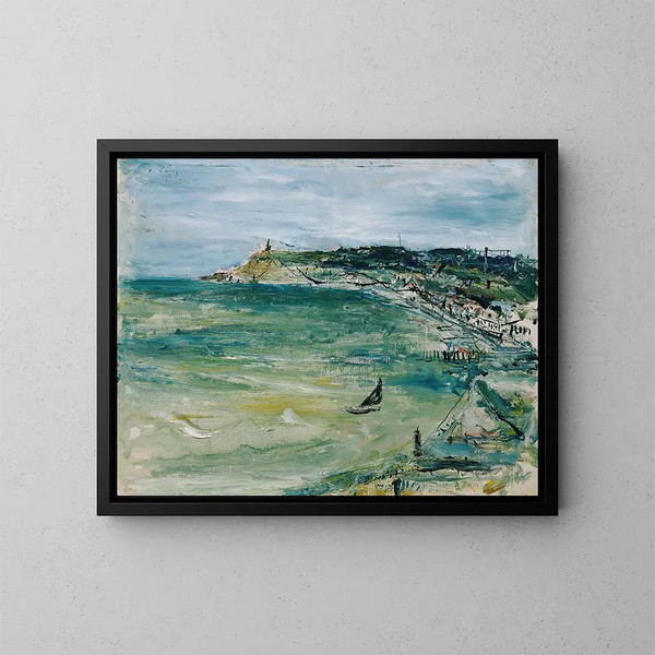 Le Havre - Wilhelm Thöny — ingelijst kunstwerk aan de muur