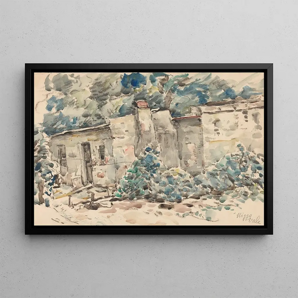Wilhelmus Johannes Steenhoff - Huisje te Higgo Vale.webp