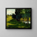 Licht en schaduw - Willard Leroy Metcalf — ingelijst kunstwerk aan de muur
