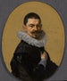 Portret van een man - Willem Cornelisz. Duyster — weergave van het kunstwerk
