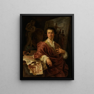 Willem Jacob Herreyns - Portrait of Artist A C Lens.webp