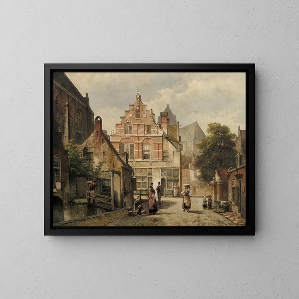 Amsterdam - Willem Koekkoek — ingelijst kunstwerk aan de muur