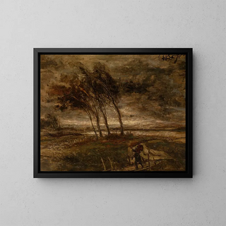 Willem Linnig the Younger - Storm Landscape.webp