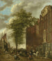 The sharpening stone market Slijpsteenmarkt Amsterdam - Willem Pieter Hoevenaar — artwork view