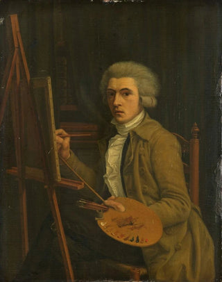Willem Uppink - Portrait of a Painter probably the Artist himself.webp