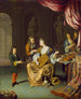 De luitspeler - Willem van Mieris — weergave van het kunstwerk