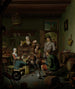 Le Rareeshow de Fraay Curieus - Willem van Mieris — weergave van het kunstwerk