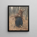 Wooden Trigger Star - Willem Witsen — framed artwork on a wall