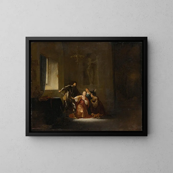 Ulysses en Circe - Willem de Poorter — ingelijst kunstwerk aan de muur