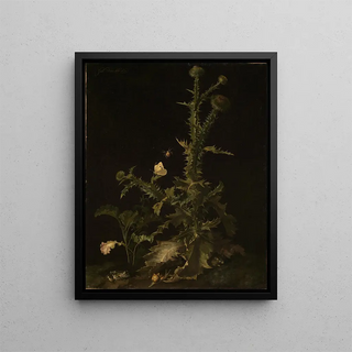 Willem van Aelst - Distel mit verschiedenen Tieren.webp