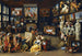 van Alexandre de Grote bezoekt de werkplaats van Apelles - Willem van Haecht — weergave van het kunstwerk