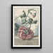 Poppies - Willem van Leen — framed artwork on a wall