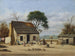 Scene van een hut in Louisiana - William Aiken Walker — weergave van het kunstwerk