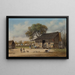 Bouwplaats van South Georgia - William Aiken Walker — ingelijst kunstwerk aan de muur