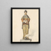A goddess - William Alexander — framed artwork on a wall
