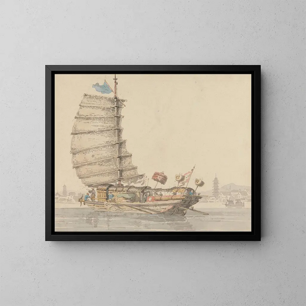 Een afval - William Alexander — ingelijst kunstwerk aan de muur
