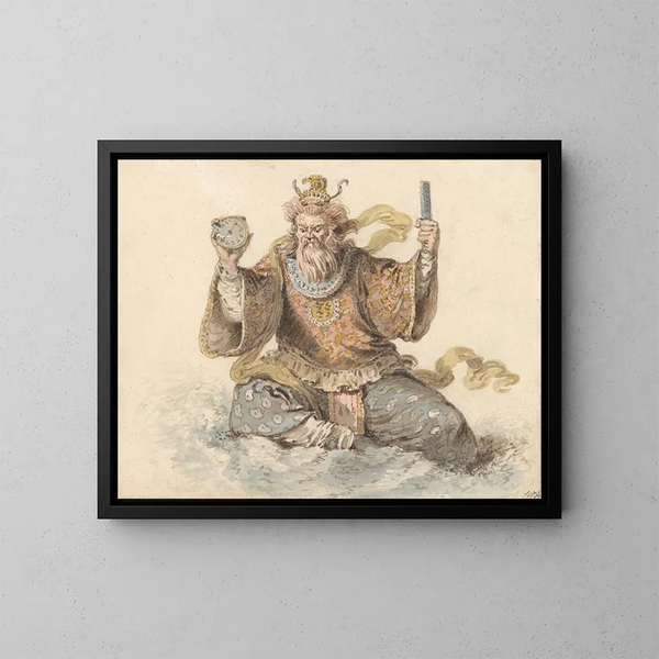 Neptune Chinees - William Alexander — ingelijst kunstwerk aan de muur