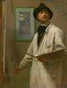 Zelfportret - William Auerbach-Levy — weergave van het kunstwerk