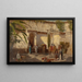 Arabische straat scène - William Birdsall Gifford — ingelijst kunstwerk aan de muur