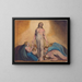 Het Christus verschijnen aan zijn discipelen na de opstanding - William Blake — ingelijst kunstwerk aan de muur
