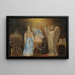 L'Engel die verschijnt aan Zacharias - William Blake — ingelijst kunstwerk aan de muur