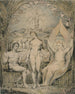 L'Archange Raphaël avec Adam et Ève - William Blake — weergave van het kunstwerk